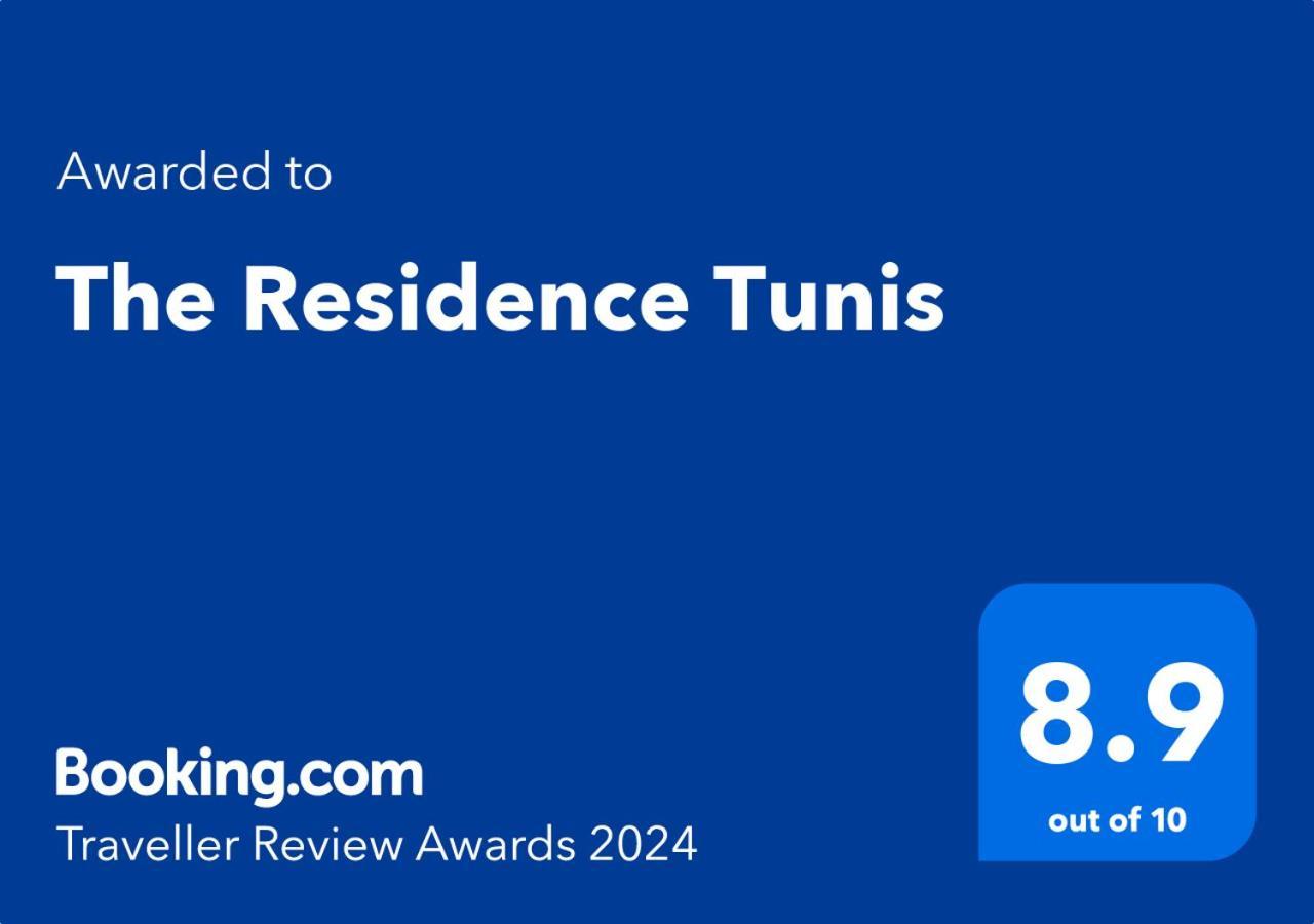 The Residence Tunis Gammarth Exterior photo Booking.com Traveller Review Awards 2024